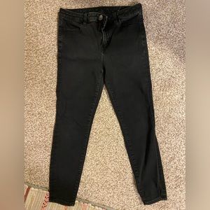 black american eagle jeans